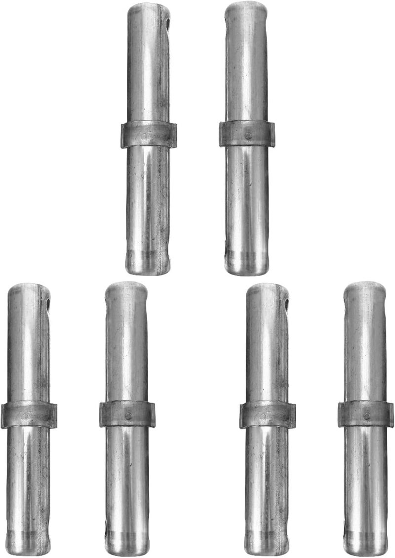 DOITOOL 6 Pcs Scaffolding pins 1 3/8 inches Heavy Duty Scaffolding Coupling Pins Spring Locking Scaffold Retainers Accessories for Connection and Stability - Image 1